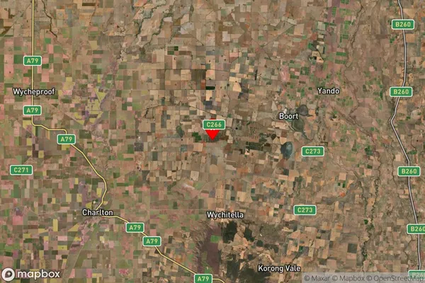 Terrappee,Victoria Satellite Map