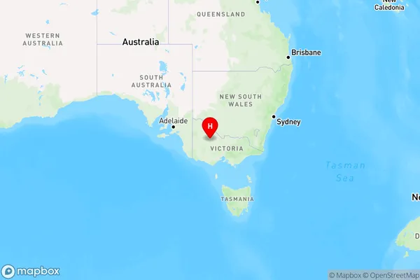 Wooroonook,Victoria Region Map