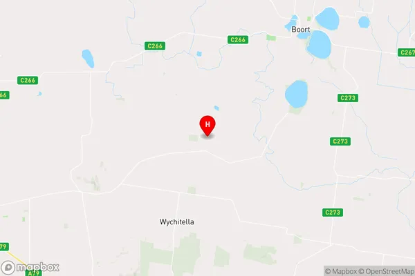 Wychitella North,Victoria Area Map