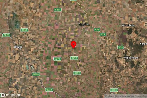 Yeungroon,Victoria Satellite Map