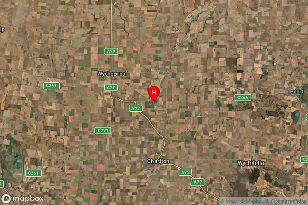 Glenloth,Victoria Satellite Map