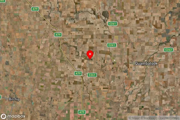 Kalpienung,Victoria Satellite Map