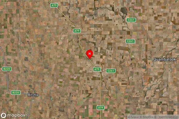 Nullawil,Victoria Satellite Map