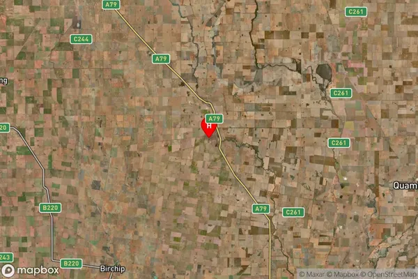 Warne,Victoria Satellite Map