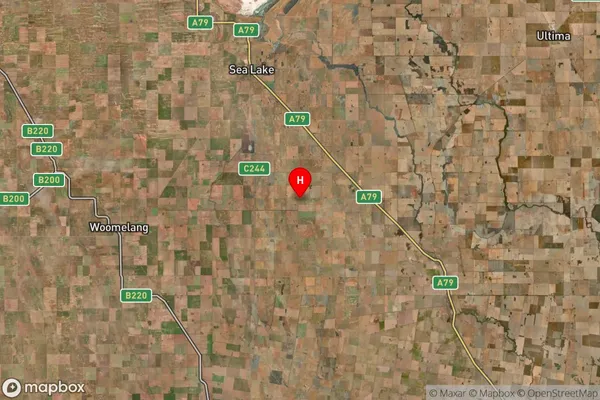 Springfield,Victoria Satellite Map