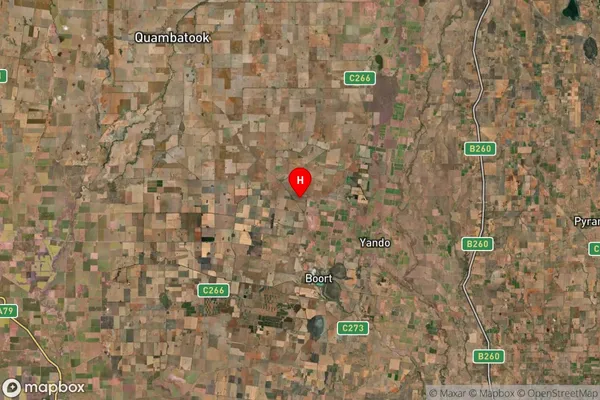 Barraport,Victoria Satellite Map