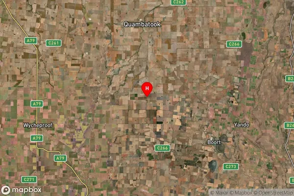 Barraport West,Victoria Satellite Map