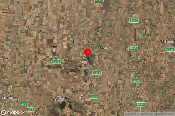 Boort,Victoria Satellite Map