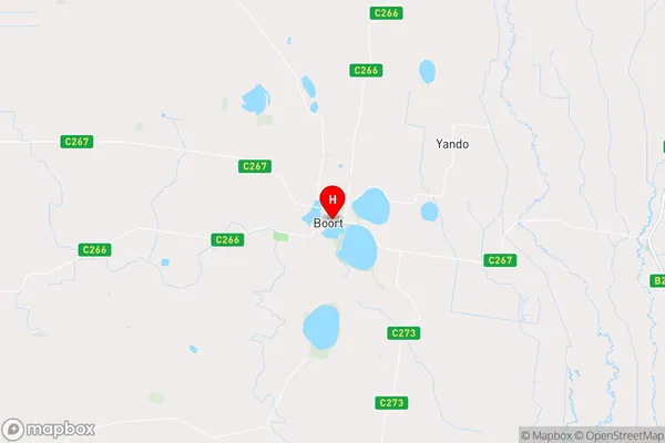 Boort,Victoria Area Map