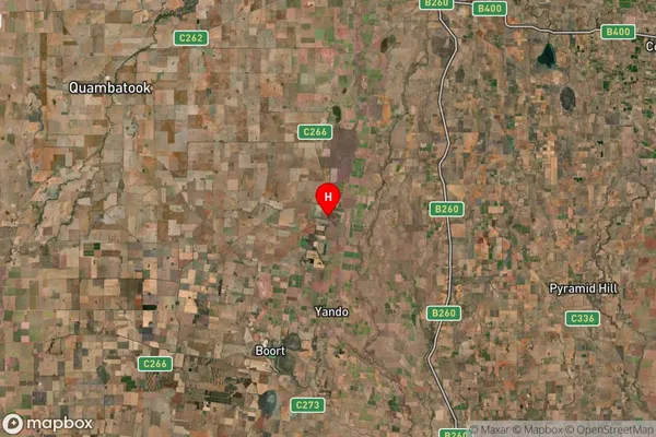 Leaghur,Victoria Satellite Map