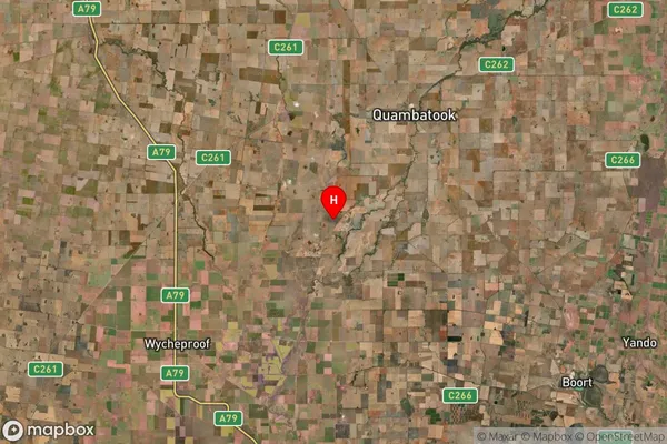 Ninyeunook,Victoria Satellite Map