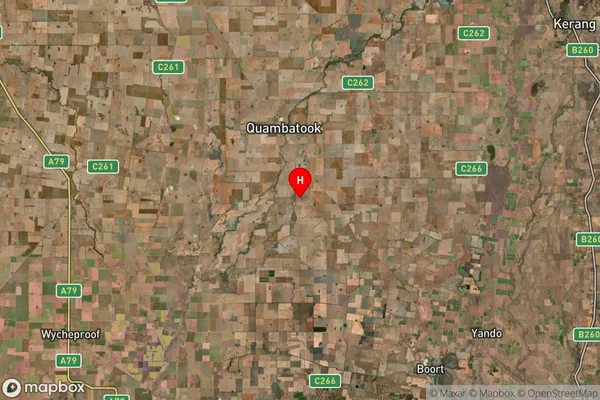 Oakvale,Victoria Satellite Map