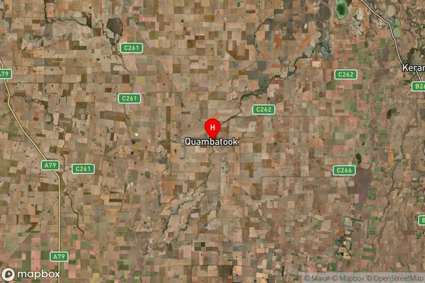 Quambatook,Victoria Satellite Map