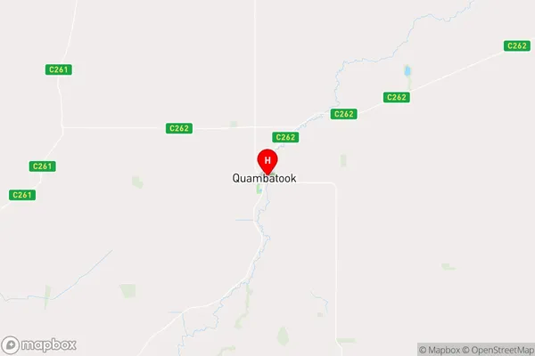 Quambatook,Victoria Area Map