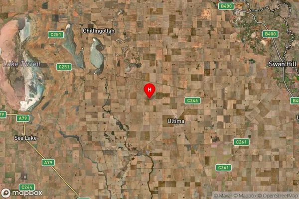 Gowanford,Victoria Satellite Map