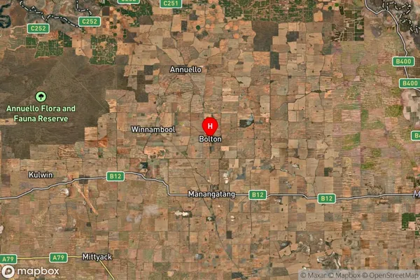 Bolton,Victoria Satellite Map