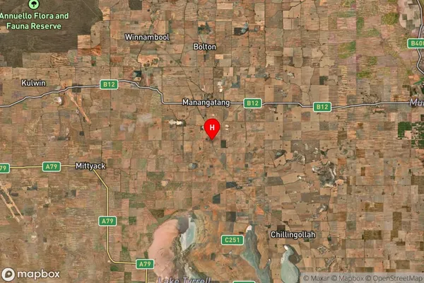 Cocamba,Victoria Satellite Map