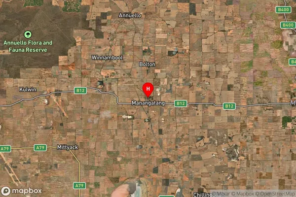 Manangatang,Victoria Satellite Map