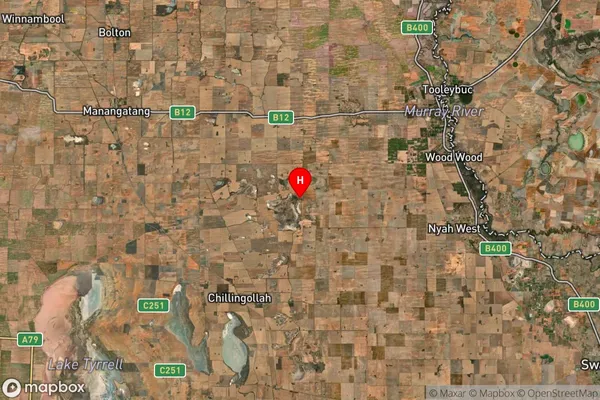 Turoar,Victoria Satellite Map