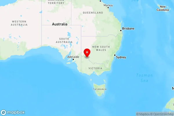 Robinvale,Victoria Region Map