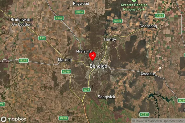 Long Gully,Victoria Satellite Map