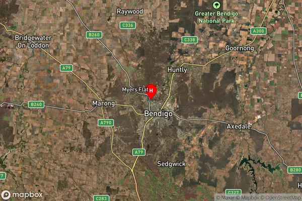 Sandhurst East,Victoria Satellite Map