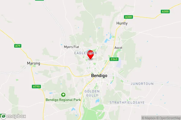 Sandhurst East,Victoria Area Map