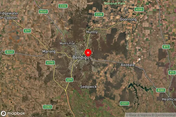 Strathdale,Victoria Satellite Map