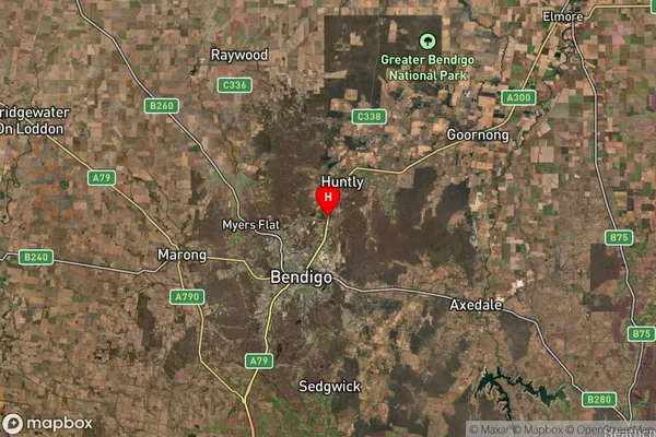 Epsom,Victoria Satellite Map