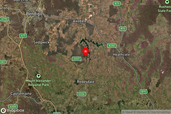 Kimbolton,Victoria Satellite Map