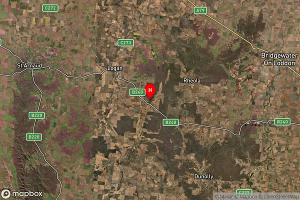 Cochranes Creek,Victoria Satellite Map