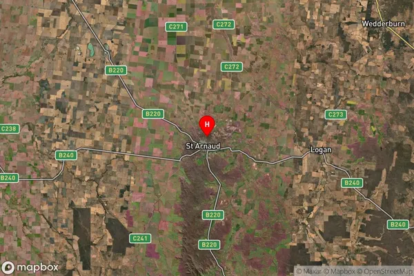 Medlyn,Victoria Satellite Map