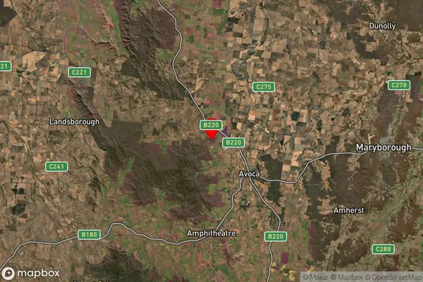 Percydale,Victoria Satellite Map