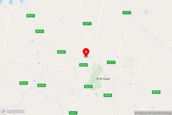 St Arnaud North,Victoria Area Map