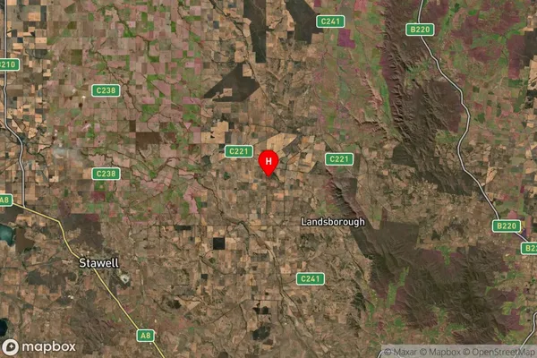 Tulkara,Victoria Satellite Map