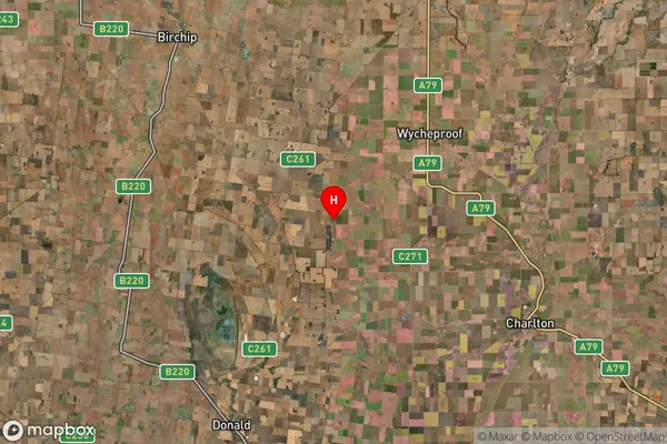 Corack East,Victoria Satellite Map