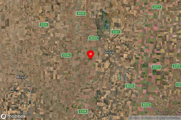 Laen East,Victoria Satellite Map