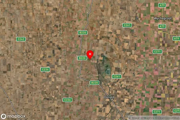 Massey,Victoria Satellite Map