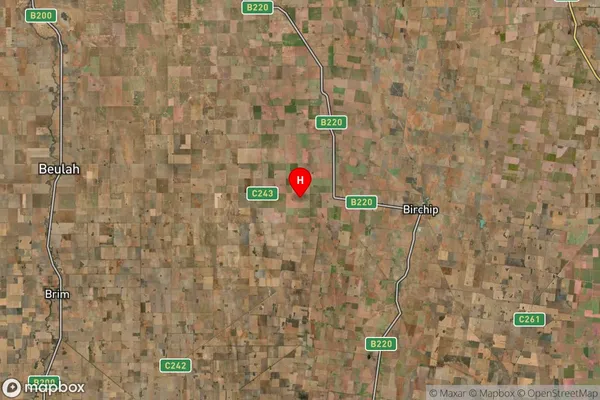 Ballapur,Victoria Satellite Map