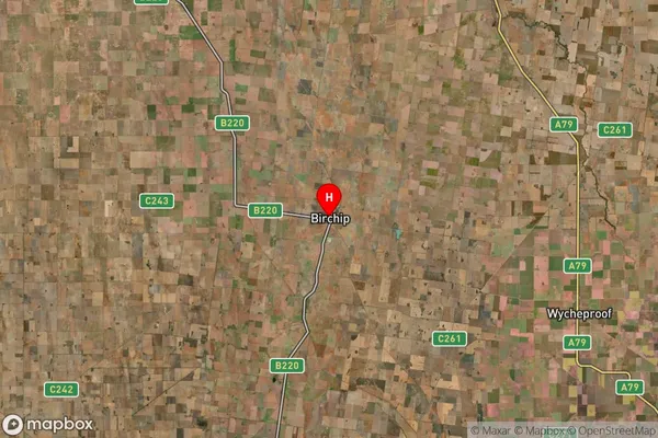 Birchip,Victoria Satellite Map