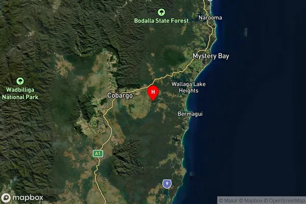 Coolagolite,New South Wales Satellite Map