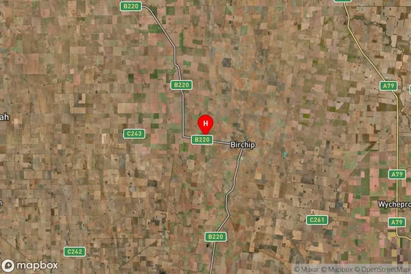 Karyrie,Victoria Satellite Map