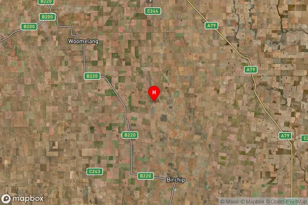 Marlbed,Victoria Satellite Map