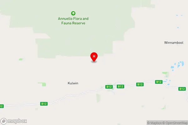 Kulwin,Victoria Area Map