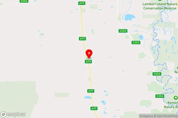 Carwarp,Victoria Area Map