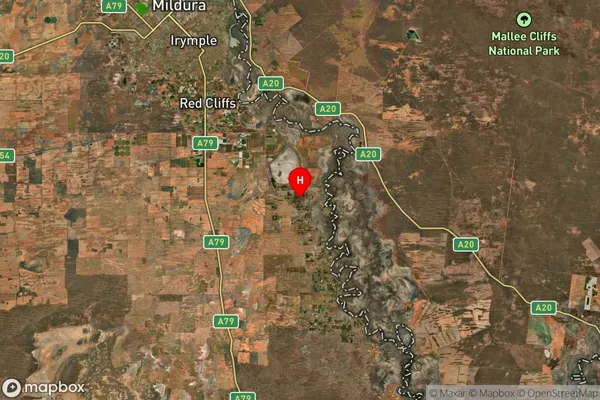 Iraak,Victoria Satellite Map