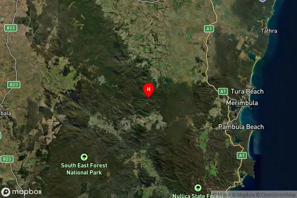 Devils Hole,New South Wales Satellite Map