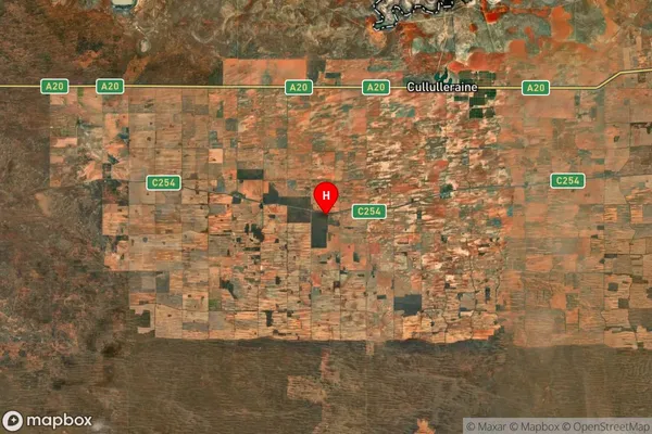 Werrimull,Victoria Satellite Map