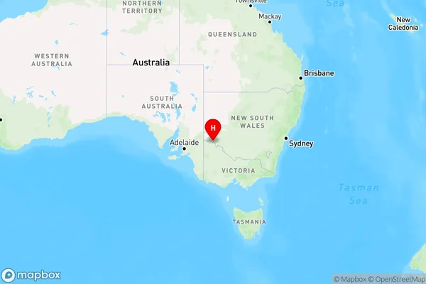 Irymple,Victoria Region Map