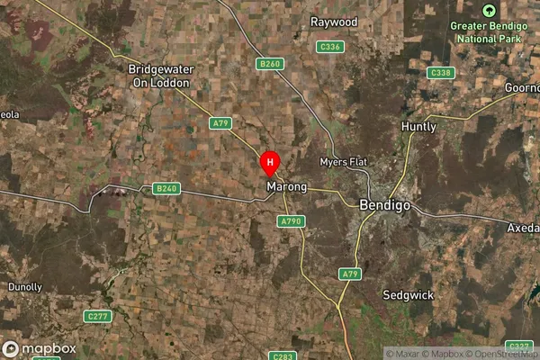 Wilsons Hill,Victoria Satellite Map